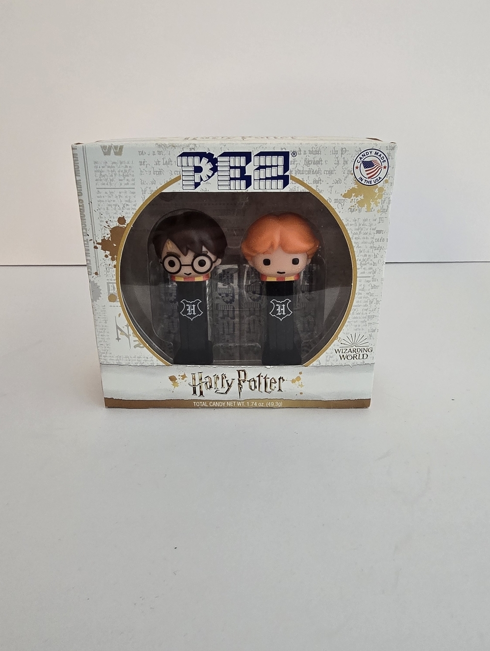Warner Bros. Harry Potter PEZ Candy Box - White and Gold